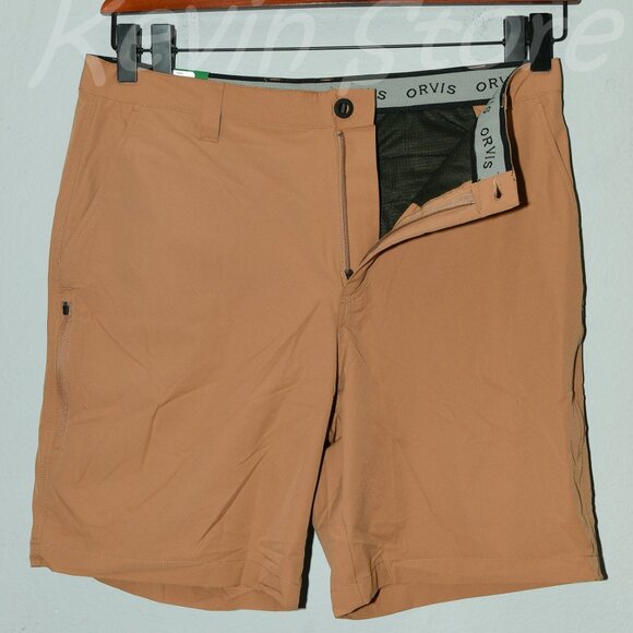 3 pairs Tan, Blue, Gray - Orvis Men’s Tech Shorts. Price is for 3.‎ - Picture 10 of 10